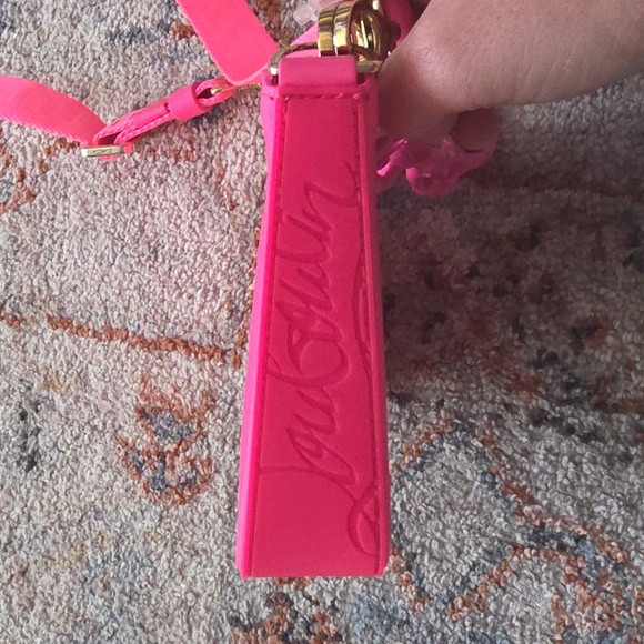 NWT Christian Louboutin Vibrant  Loubila Chain Crossbody Bag! - Picture 6 of 17